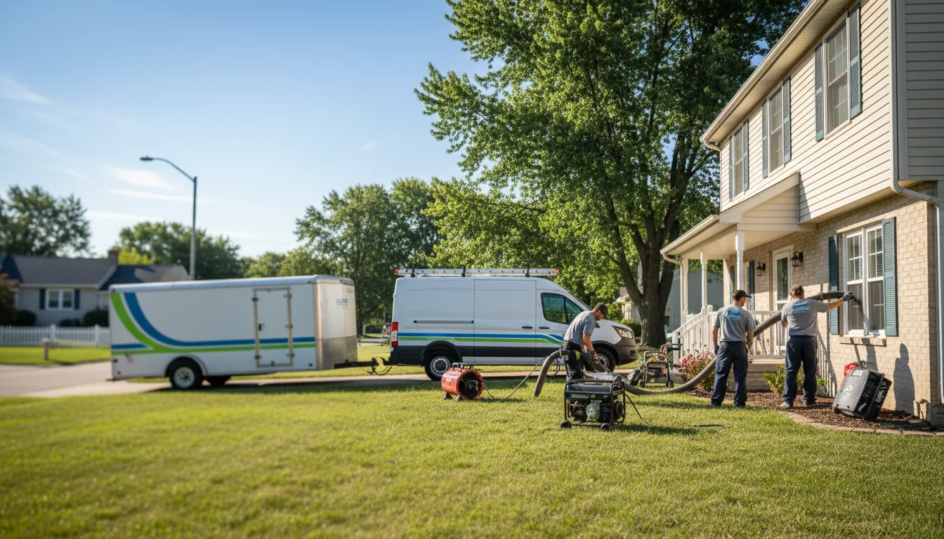 Flooded Basement Restoration And Cleanup With Repair in Terrytown, NE near me